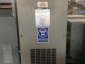 Westinghouse 25 kVA 600 - 120/240 Transformer