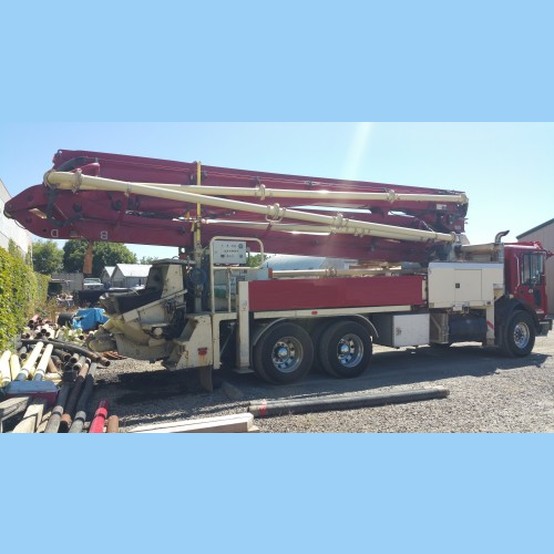 Puitzmeister Concrete Pump Truck Supplier Worldwide Used 2001
