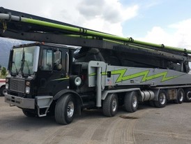 Schwing S61SX Pump Truck