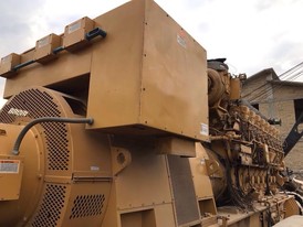 Generador Diesel Caterpillar de 3500 kW