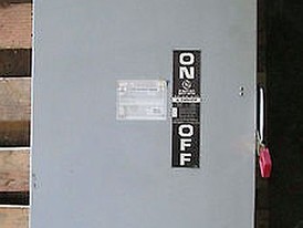 General Electric 600 Amp Fusible Disconnect