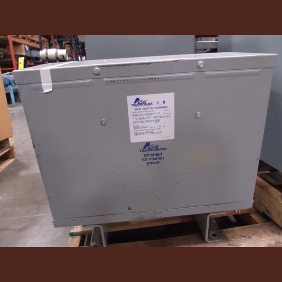 Acme isolation transformer supplier worldwide used acme 14 kva drive