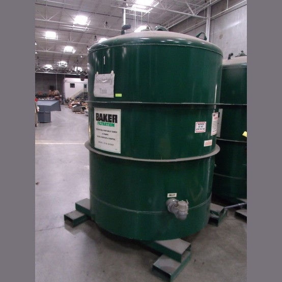 Baker Metal Filtering Tank Supplier Worldwide Used Baker 1300 Gallon