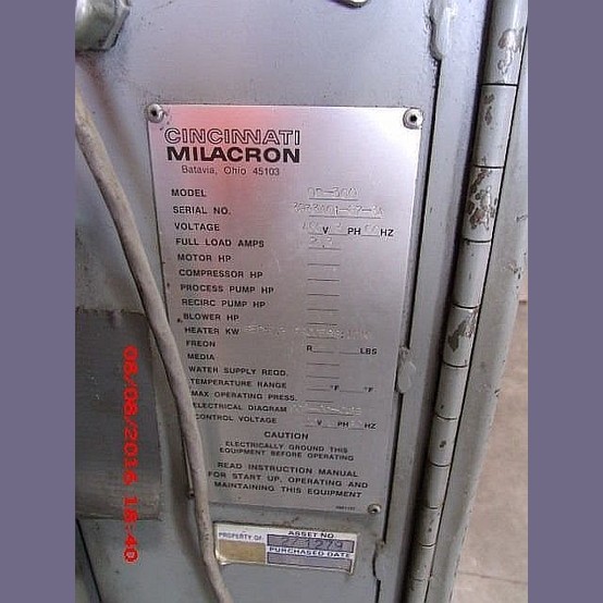 cincinnati milacron dryer supplier worldwide used cincinnati Cincinnati Milacron Injection Molding Machine image 1 of 7
