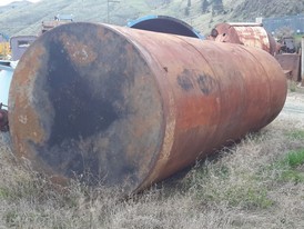 9,000 Gallon Steel Tank