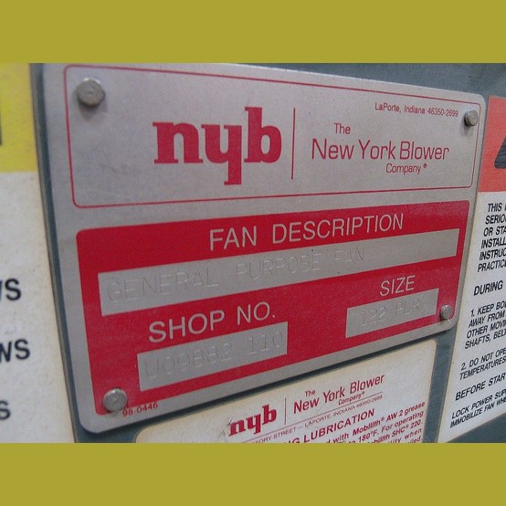 New York Blower Supplier Worldwide Used New York 122 PLR Blower For Sale