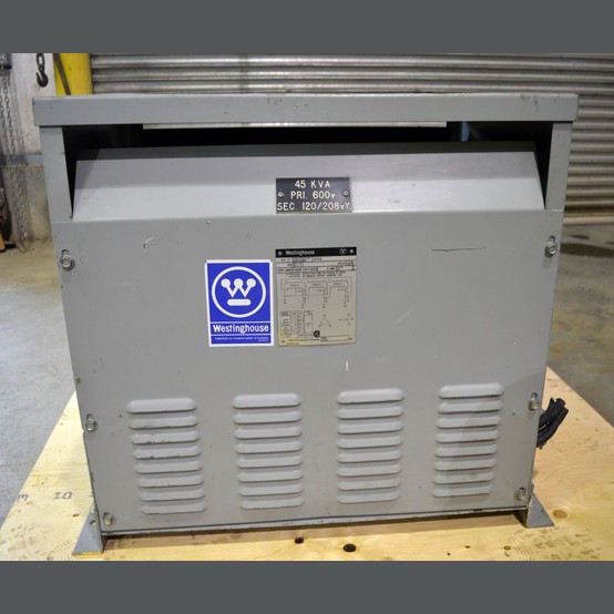Transformador Westinghouse De 45 Kva 600 1 8 Usado A La Venta