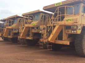 CAT 773B Rock Trucks