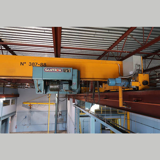Gantron Crane Supplier Worldwide Used Gantron 5 Ton Bridge Crane For Sale