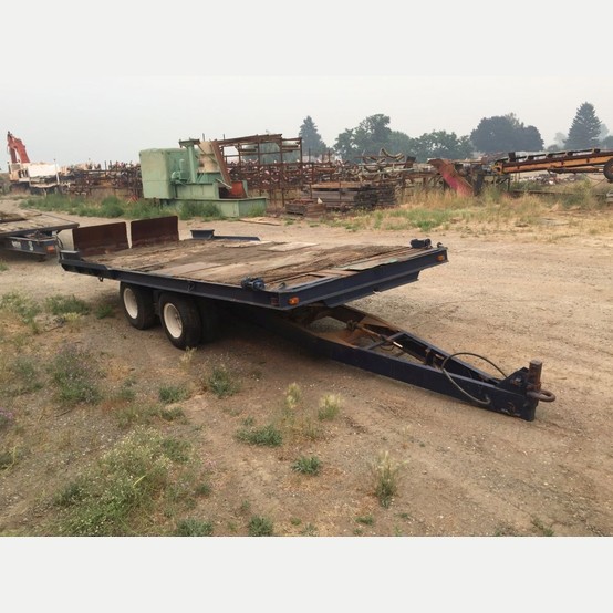 Miller Tilt Deck Trailer Supplier Used Miller 8.6 ft wide X 21 ft
