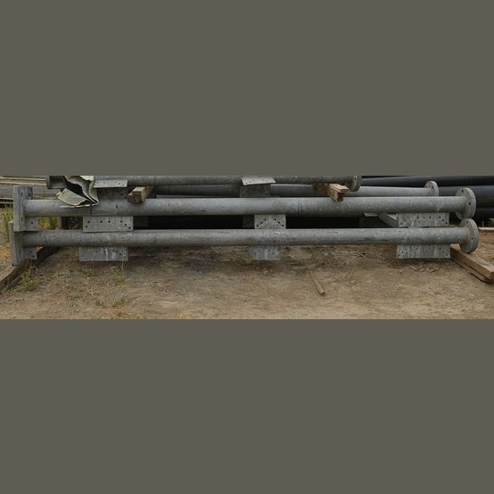 Galvanized Steel Pipe Supplier Worldwide Used 6 in. X 15 in. long