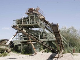 3 Deck Gravel Processing Plant