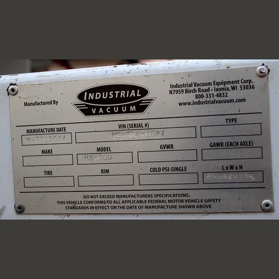 Hurricane 300 vacuum system For Sale world Wide 850 CFM Diesel Vacuum