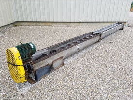 12 in. x 22 ft. Stainless Screw Conveyors