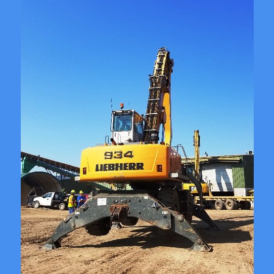 2012 Liebherr A 934 CHD Material Handler for sale used 2012 Liebherr A 934 CHD Material