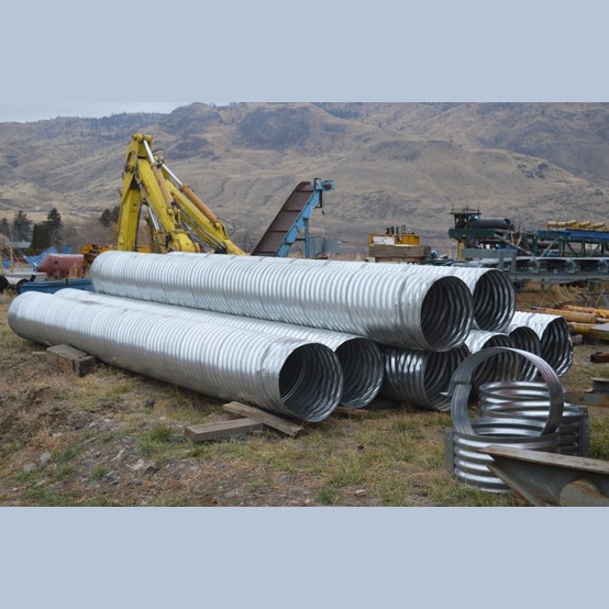New 24 in. Galvanized Steel Culvert for sale used culvert for sale