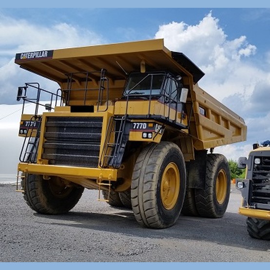 2001 CAT 777D Truck for sale| used rock trucks for sale
