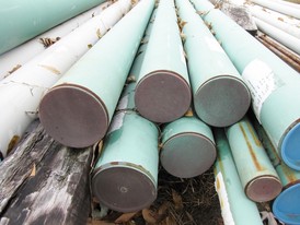 Unused 4 in. Steel Pipe 