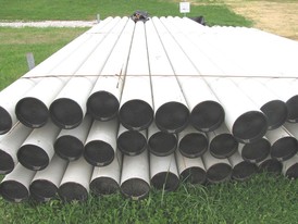 Unused 8 inch Steel Pipe 