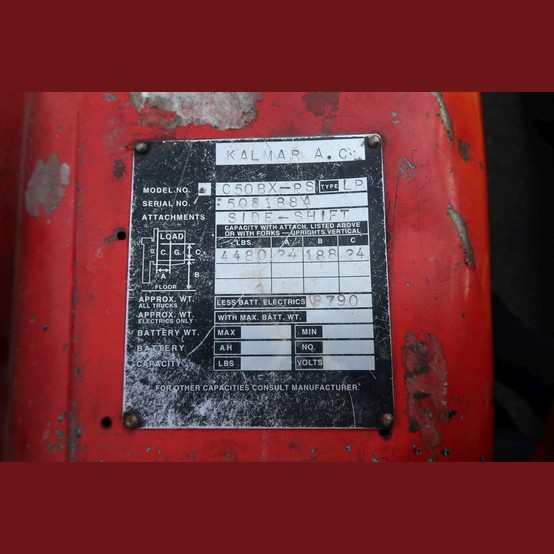 Kalmar AC 4480 lb. Forklift for sale used Kalmar AC 4480 lb. Forklift for sale