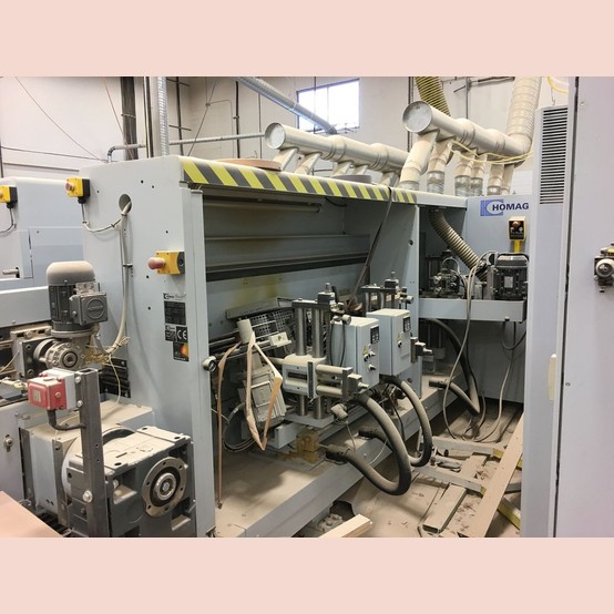 HOMAG Optimat FPL 526 DoubleEnd Tenoner for sale used HOMAG Optimat