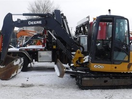 Excavadora Compacta John Deere 60D de 2012