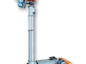 Vertical Auger Screw Conveyor Elevator 10 inch diameter x 15 ft high