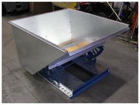 OCFab 1 Cu Yd Galvanized Hopper