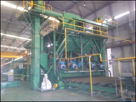 Plate Shot Blasting Plant