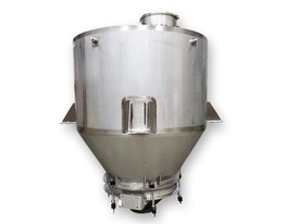 160 Cubic Foot Stainless Steel Hopper