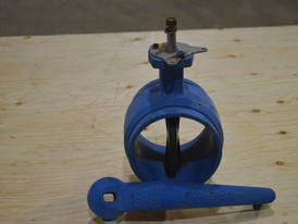 6in Glen-RH Butterfly Valve