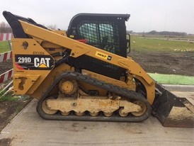 Minicargador CAT 299D del 2014