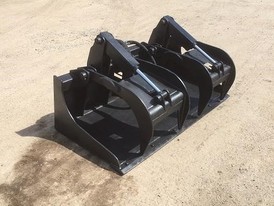 Blue Diamond Grapple Bucket Attachment