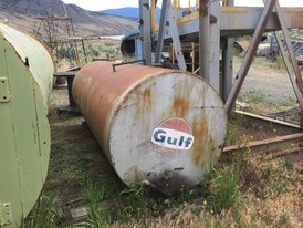 1,000 Gallon Steel Tank