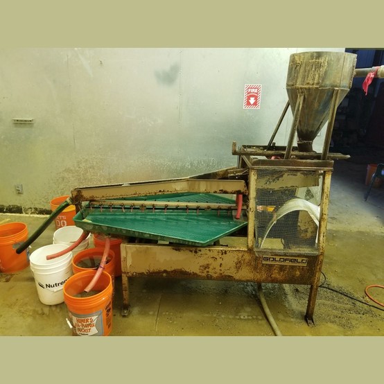 Savona Equipment Sells Goldfield Goldtron Finishing Table