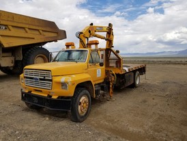 Camión de Grúa Ford F800 de 1994