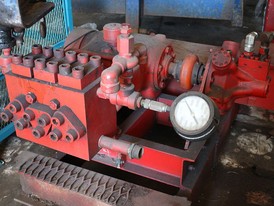 National Triplex Piston Pump