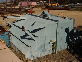 4 ft. x 8 ft. x 7.5 ft. high (2) Compartment Slurry Pump Box