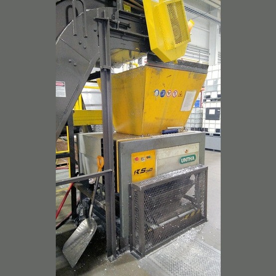 Savona Equipment Sells Untha RS30 Quad Shaft Shredder