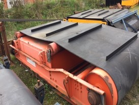 IFE 2.7m wide Overband Magnetic Separator
