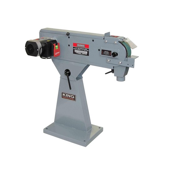 King Industrial Metal Belt Sander