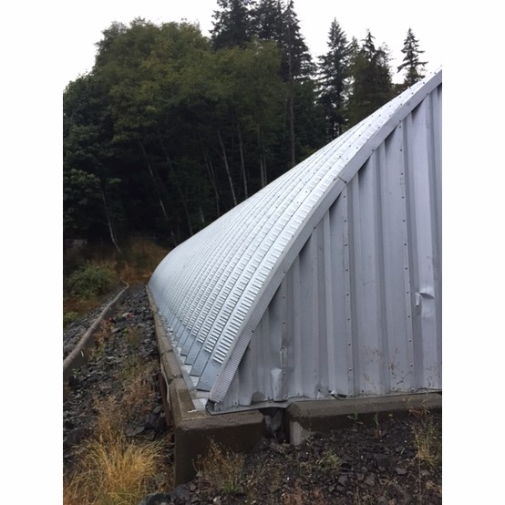 40 ft. x 100 ft. Steel Quonset Hut