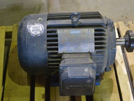 Leeson 3 HP Electric Motor