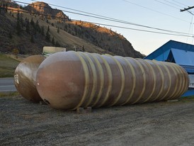 10,000 Gallon Fiberglass Tanks