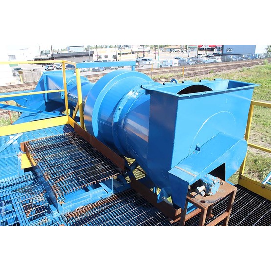 Savona Equipment Sells 66inch Portable Rotary Dryer/Rotary Kiln