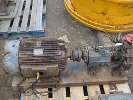 Allis Chalmers Horizontal Single Shaft Centrifugal Pump