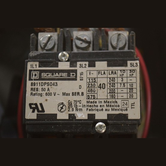 Square D Size 2 Starter Contactor
