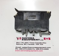 Rail-mounted fusible terminal block