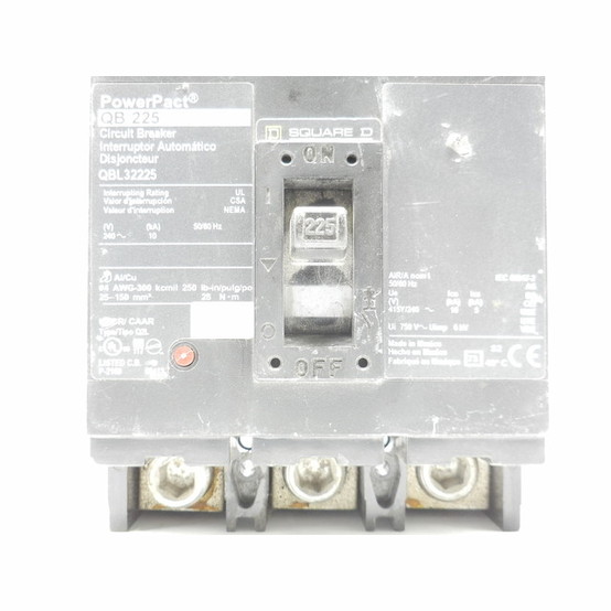 Square D Power Pack 3 Pole 225 Amp Breaker