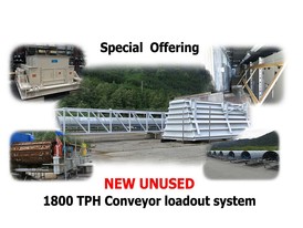 New Unused 1800 TPH Conveyor Loadout System